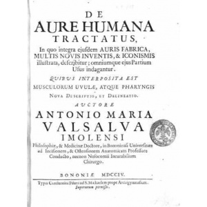 Il padre dell'anatomia dell'orecchio - 1704